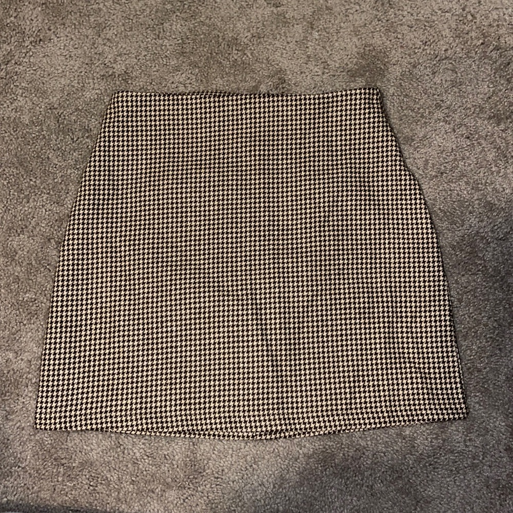 Tan and Brown Skirt